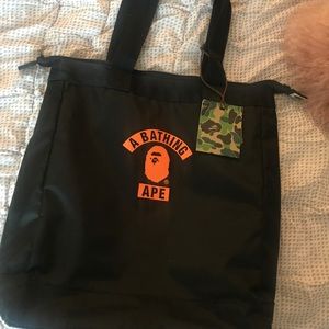 Bape tote bag